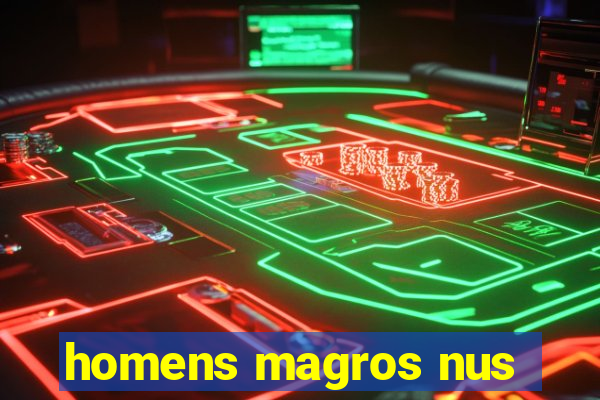 homens magros nus